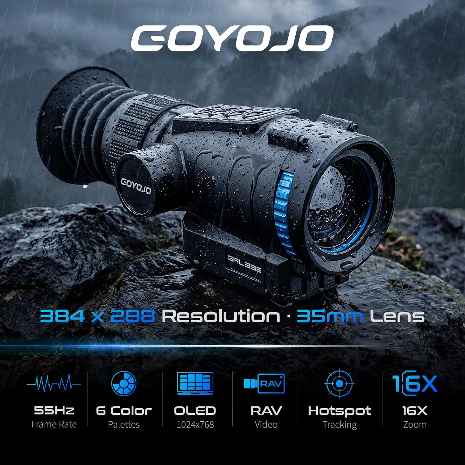 GOYOJO Thermal Scope 384x288 T - Hunting Thermal Imaging Scope ulasan dan harga